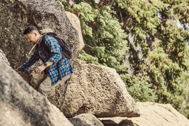 Professional photographer in a