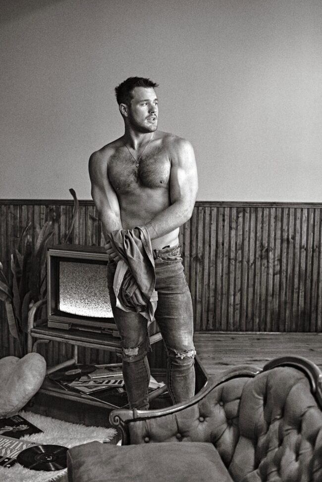 Professional photographer in a